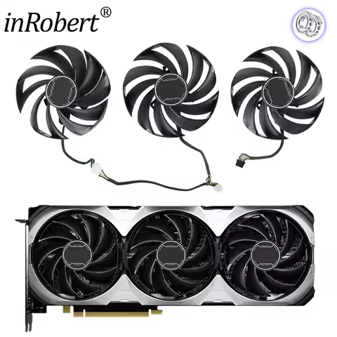 For MSI GeForce RTX 4080 4090 VENTUS 3X Replacement Graphics Card GPU Fan RTX4080 RTX4090 Video Card