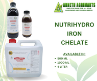 NUTRIHYDRO IRON CHELATE for hydroponics and field crops