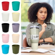 NARCISSUS13A0E Water Bottle Pad, 7.5cm Thickened Silicone Bottle Bottom Sleeve, Fashion Anti-Slip Wa