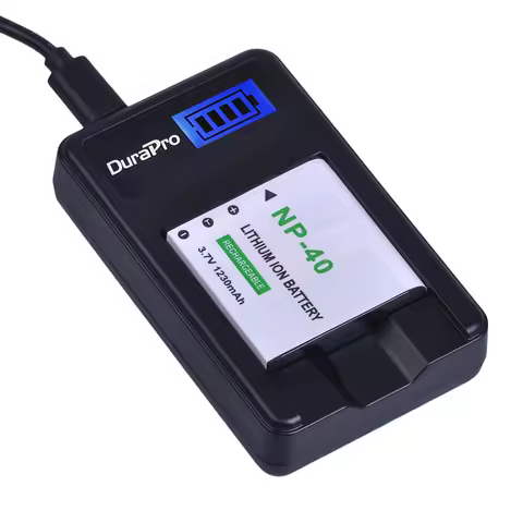 1pcs NP40 NP-40 NP 40 Rechargeable Li-ion Battery + USB Charger for Casio EX-Z400 FC100 FC150 FC160S