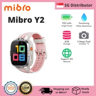 Mibro Y2 Kids Smart Watch 4G Watch Phone Video Call kids GPS Watch 2ATM Waterproof Long Battery Life