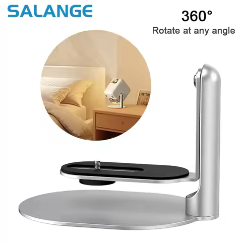 Salange Aluminum Projector Desktop Stand with 360°Rotating Adjustable For Video Display Holder for X