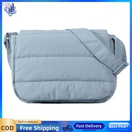 [Ueb Wholesale Center]ผู้หญิงไหล่กระเป๋า Soft PUFFY Tote กระเป๋าถือสายคล้อง Satchel Sling กระเป๋าปัก