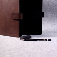 真皮活頁筆記本細版磁釦 特製版//2025手帳/