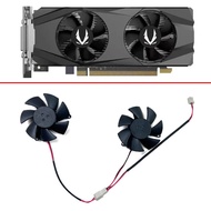 NEW Cooling Fan 46mm 2pin T125010SU(B) FS1250-S2053A GPU FAN For ZOTAC GAMING GTX 1650 Slim GTX 1050