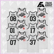 BABYMONSTER number 07 37 01 jersey vest T-shirt ASA RUKA CHIQUITA PHARITA tee