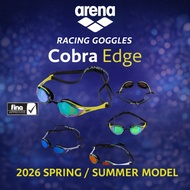 ARENA WORLD AQUATICS Approved Model - Unisex Competitive Swimming Goggles with Cobra Edge, Free Size