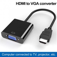 YOTOCAP - YOTOCAP HDMI 轉VGA 線帶音訊1080p轉接線 筆記型電腦高清顯示器接頭 YT-AP2202