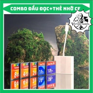 Combo 3 in 1 Card Reader + Memory Card (128MB / 1GB / 2GB / 4GB / 8GB / 16GB )