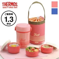 🇯🇵日本直送Thermos午餐保溫飯壺 (附有埋保溫袋+筷子） 超特價‼️‼️