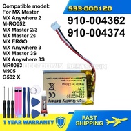 For Logitech MX Master 2 3 2s 3S MX Anywhere 2 2S 3S MX ERGO M905 M-RO052 G502 X MR0083 910-004374 6