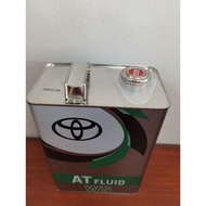 (100% Original) TOYOTA ATF WS AUTO TRANSMITION OIL (4L) TOYOTA VIOS ALTIS CAMRY ALPHARD INNOVA PRIUS