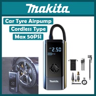 MAKITA Air Compressor Pump Mini Portable Car Air Portable Pump Tyre Pump Compressor Wireless