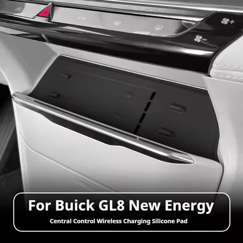 Car mat For 24 models of Buick GL8 PHEV central control wireless charging silicone anti-slip mat car