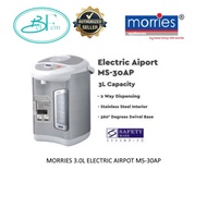 MORRIES 3.0L ELECTRIC AIRPOT MS-30AP | SS 304 Stainless Steel Interior |