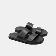 Dép nam hai quai ngang da bò êm chân form chắc chắn BQ D 345