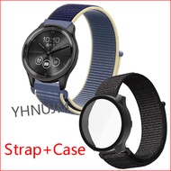Nylon strap for Garmin Vivomove Trend strap Sports wristband Garmin Move Trend case Screen protector