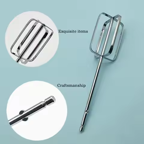 New Sale 1/2pcs Hand Mixer Beaters Attachments For Universal Stainless Steel Electric Hand Mixer Whi