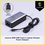 Lenovo 65W 20V 3.25A USB Type-C Laptop Charger ADLX65YCC3A SA10M13945 01FR024 Power Adapter