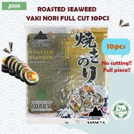 Sushi yaki nori seaweed halal full cut 10pcs/pack