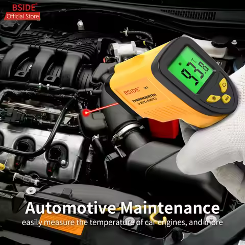 TK HOT BSIDE H1 Infrared Thermometer Non-Contact Digital Laser Temperature Gun -58℉-1022℉ (-50℃-550℃