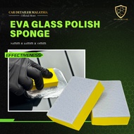【CP CAR Detailer】Eva Glass Polish Pad Sponge Wool Felt Glass Oil Film Cleaning