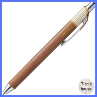 Pentel Gel Ink Ballpoint Pen EnerGel Clena 04 BLN74L-E Brown 10 Pack