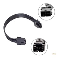 stay 8Pin Female to PCIE 8Pin 4+4 Cable for Mainboard Power Extension Cable