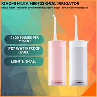 DL NEW XIAOMI MIJIA MEO702 Portable Waterpulse for Teeth Whitening Water Thread Flosser Tooth Cleane
