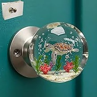 Ribili/Solymall/Naturenest Crystal Knob, Cumuul Nature Nest Crystal Knob, 2pcs Unique Decorative Doo