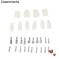 LIMERENCIA 2 Set Controller Plug Connector, 2 Pin Electronic Connector Pin Set, Portable Female Male