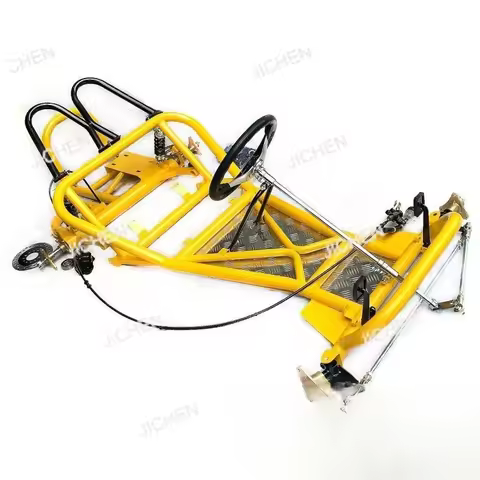 JCC Modified quad motorcycle 168CC go-kart, full frame front steering wheel steering rear axle assem