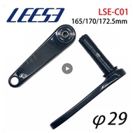 LEESE LSE-C01 ,Carbon Fibre Crank Ultra Light Road GRAVEL Bike Bicycle Crank Arm For Shimano Direct Mount Chainring Cranks