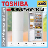GR-RB360WE-PMA(71)-1-LEFT 變頻下置式雙門雪櫃（270L）