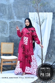 gamis twill gamis twill ori pekalongan gamis wanita terbaru gamis