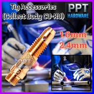 TIG WP17 Torch Collet Body 1.6/2.4 / tig part / tig torch part / Welding Torch Accessories