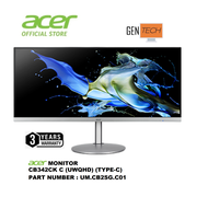 (Pre Order) Acer CB342CK C 34" 2K UltraWide-QHD 75Hz IPS LED Monitor ( HDMI, DisplayPort, Speaker, 3 Yrs Warranty ) (7-14days delivery) (ETA 15/01/2023)