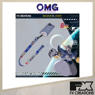 FX Creations MSN-02 Zeong Crossbody Lanyard FXG311-45 Phone Straps Lanyard Zeong Gundam Lanyard Acce