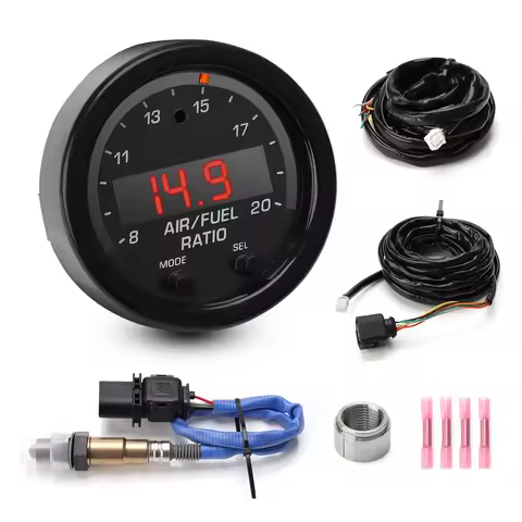 30-0300 X-Series Wideband UEGO AFR Sensor Controller Gauge Wideband O2 Sensor Kit LSU 4.9 0258017025