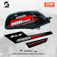 VARIATION STICKER STRIPING WIN 100 51 custom honda Win 100 striping