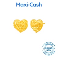 Rosé Enchantment Earrings in 999 Gold