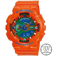 [Watchwagon] RARE ! Casio G-Shock GA-110A-4 Hyper Orange Analog Digital Gents Sports Watch GA-110