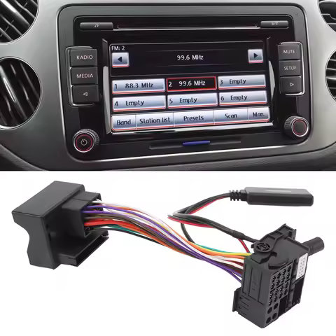 Bluetooth 5.0 Aux Audio Adapter Car Bluetooth 5.0 AUX Adapter with Handsfree Microphone for RCD310 R