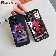 Cool Spider-Man Phone Case For Vivo Y21 Y21S Y21A Y21T Y21G Y21E Y33S Y33T Y85 V9 Y95 Y91 Y53 Y69 Y71 Y83 Y81 S1 Y7S V19 V17 V15 Pro V11i Casing Cute Cartoon Boys Soft Cases Covers