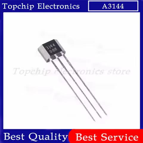 10-100pcs A3144 A3144E A3144EUA OH3144E 44E 3144 TO-92S Hall Effect Sensor