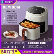 8L Air Fryer A i r f y e Household Multifunctional Touch Screen