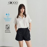 G2000 เสื้อเชิ้ตสำหรับผู้หญิง Diamond Shape รุ่น 4122394011 BEIGE