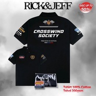 RICKANDJEFF POLO SHIRT CROSSWIND SOCIETY - M
