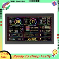 7-Inch Type-C Chassis Secondary Screen Display Dynamic 1024x600 LCD Display IPS Monitoring Computer 