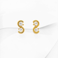 ORIGINAL ZHULIAN Subang saduran emas 999 atau 24k by Zhulian ER5002